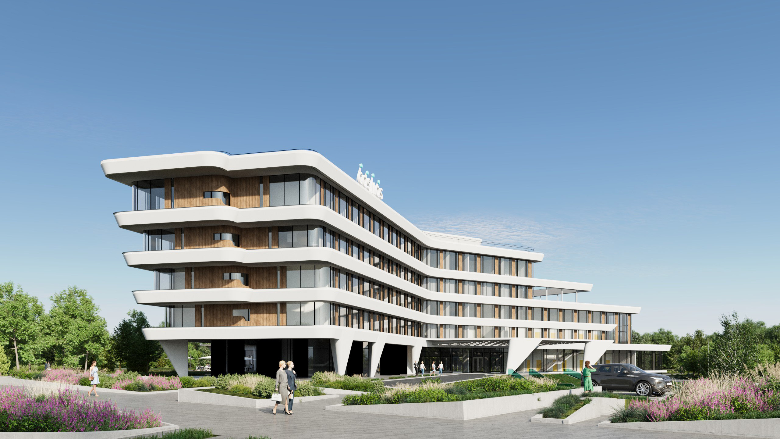 Гостиница 4* городского курорта Притяжение